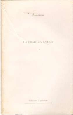 ERMOZA ESTHER, LA (LADINO)